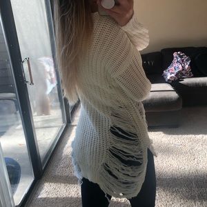 Distressed Sweater
